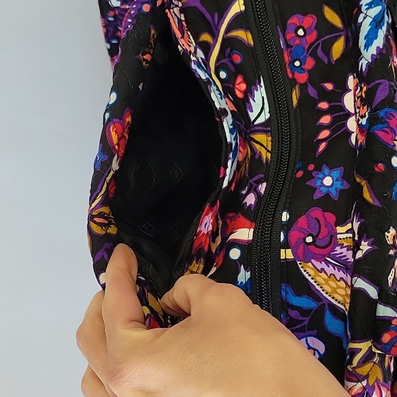 Vera Bradley Iconic Ultimate Convertible Baby Bag in Foxwood Print - Picture 10 of 16